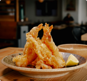 Prawn tempura